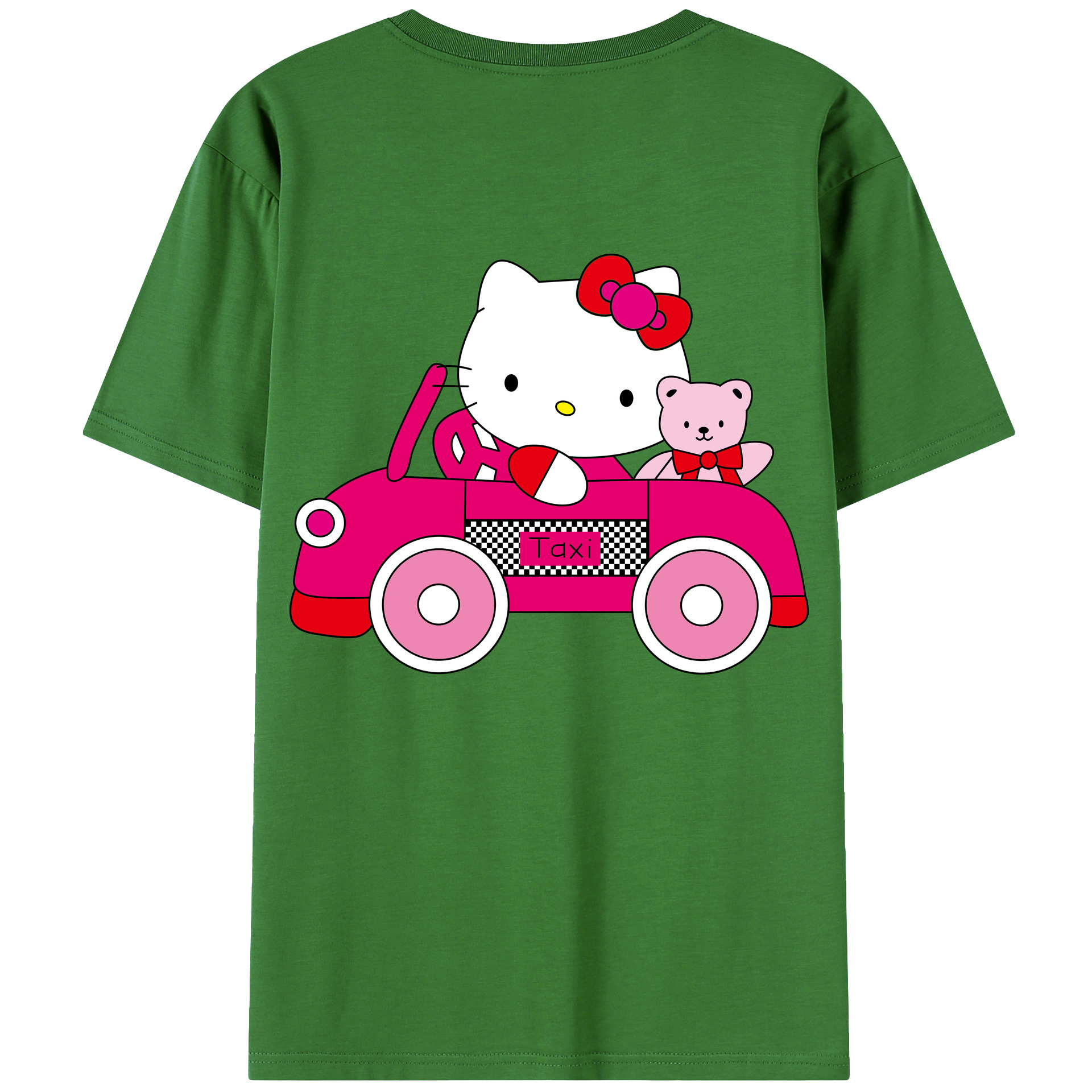 （画像用） Hello Kitty ハローキティ レディース半袖Tシャツ(バックプリント)